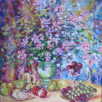 Картина под названием "Дары лета" - Svetlana Kruglov, Подлинное произведение искусства, Масло