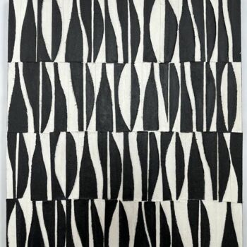 Peinture intitulée "Black&White" par Svetlana Loskurinskaia, Œuvre d'art originale, Acrylique
