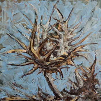 Картина под названием "thorn" - Svetlana Lukina, Подлинное произведение искусства, Акрил