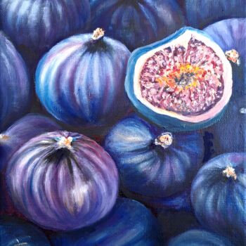 Pintura titulada "Figs." por Svetlana Samsonova, Obra de arte original, Oleo