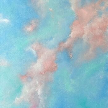 Картина под названием "Fly" - Svetlana Sky, Подлинное произведение искусства, Масло