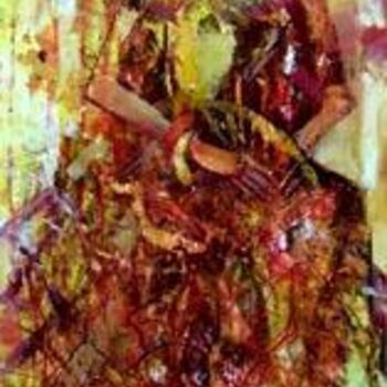 Peinture intitulée "Robe couleur de sol…" par Svetlina Petrova, Œuvre d'art originale