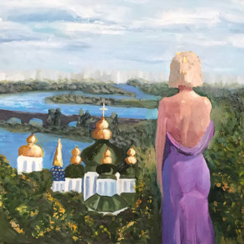 Painting titled "Dreamed" by Svet Schiel Gallery, Original Artwork, Oil
