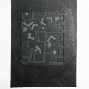 Estampas & grabados titulada "tout-gris.jpg" por Serge Vigne, Obra de arte original
