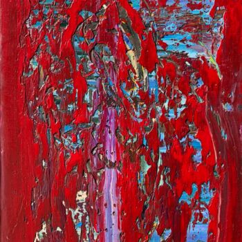 제목이 "Prayer.А56"인 미술작품 Svitlana Andriichenko로, 원작, 기름 나무 들것 프레임에 장착됨