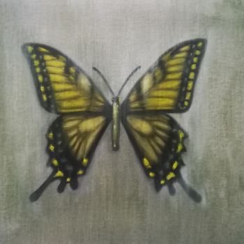 Картина под названием "бабочка" - Svitlana Deutsch (светлана дойч), Подлинное произведение искусства, Масло