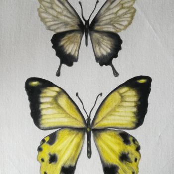 Pintura titulada "бабочки 236" por Svitlana Deutsch (Svetlana Doich), Obra de arte original, Oleo