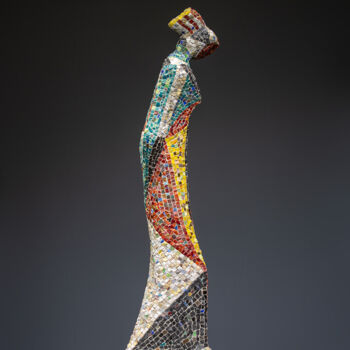 Sculpture titled "Variation on the th…" by Svitlana Karunska, Original Artwork, Mosaic