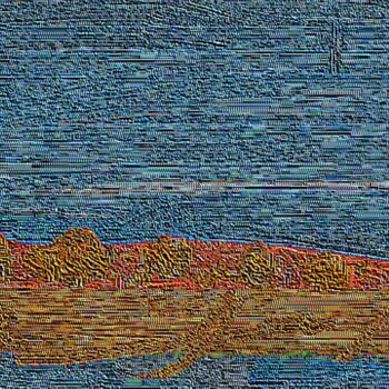 Arts numériques intitulée "1/1 La traversée" par Swedy, Œuvre d'art originale, Peinture numérique
