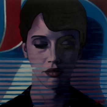 Картина под названием "Isolation" - Ross Pettigrew Sweet, Подлинное произведение искусства, Масло Установлен на Деревянная р…