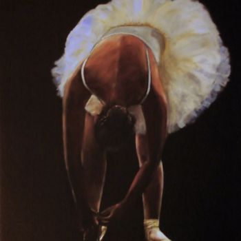 Peinture intitulée "Ballerine" par Guy Swyngedau, Œuvre d'art originale