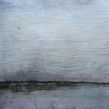 Картина под названием "Ветер" - Станислав Сычев, Подлинное произведение искусства, Гуашь