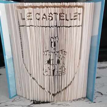 Sculpture titled "2022-02-Le Castellet" by Sye, Original Artwork, Paper