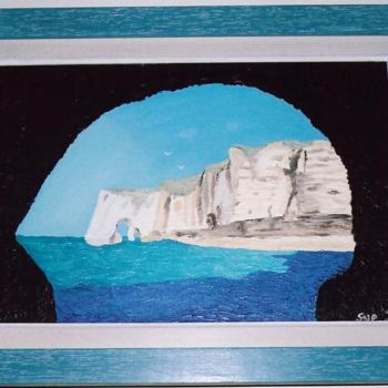 绘画 标题为“1995-06-L'arche d'E…” 由Sye, 原创艺术品, 油