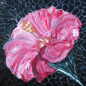 "Nébuleuse Rose" başlıklı Tablo Sylaim tarafından, Orijinal sanat, Akrilik