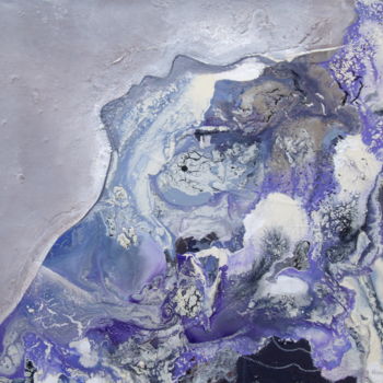 Картина под названием "Rêve" - Sylvie Oliveri, Подлинное произведение искусства, Акрил Установлен на Деревянная рама для нос…