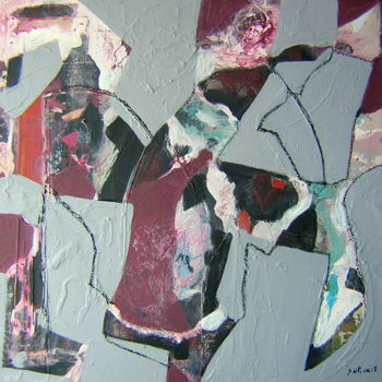 Pintura intitulada "Accompagnement" por Sylvie Oliveri, Obras de arte originais, Acrílico