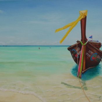 Painting titled "Thaïlande du Sud" by Sylvie Kettenmeyer, Original Artwork