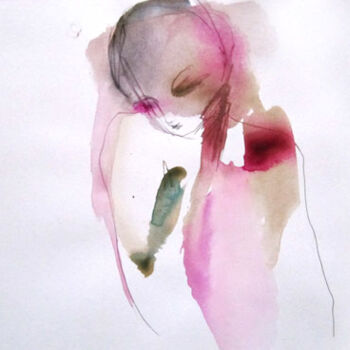 图画 标题为“Rose” 由Sylvia Baldeva, 原创艺术品, 其他
