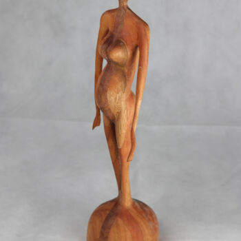 Sculpture intitulée "Merantifrau" par Sylvia Gnatz, Œuvre d'art originale, Bois