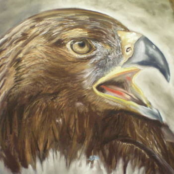 Malarstwo zatytułowany „aigle royale” autorstwa Sylvianne Do, Oryginalna praca