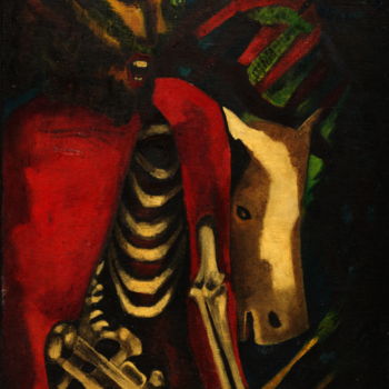 Peinture intitulée "Sem Título" par Sylvia Serra Barreto, Œuvre d'art originale, Huile