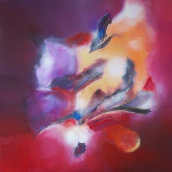 Malarstwo zatytułowany „Wild geese” autorstwa Sylvid, Oryginalna praca, Akryl