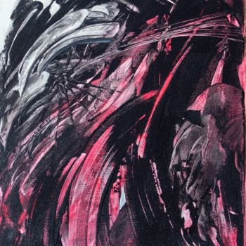 Pittura intitolato "Emergence" da Sylvie Berger, Opera d'arte originale, Acrilico