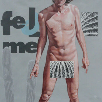 Peinture intitulée "Feel me" par Sylvie Bayard (Sylvestre), Œuvre d'art originale, Acrylique Monté sur Châssis en bois