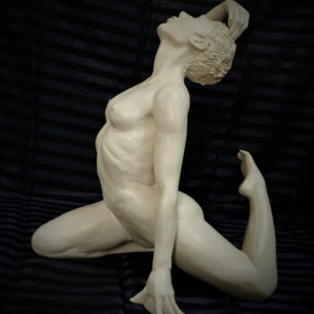 Sculpture intitulée "passion'Elle" par Sylvie Bourély (SB), Œuvre d'art originale, Argile