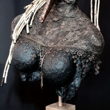 Escultura titulada "Contagion 2.0" por Sylvie Bublex, Obra de arte original, Papel maché