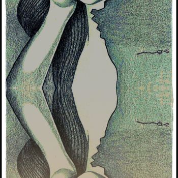 Disegno intitolato "Carence" da Sylvie Chauvin, Opera d'arte originale, Fotografia digitale