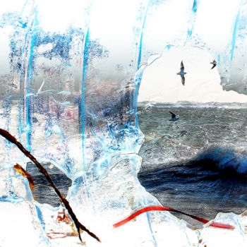 Digital Arts titled "Mélangées 0476-048…" by Sylvie Dessert (Syl), Original Artwork, Collages