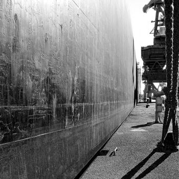 Fotografie getiteld "À longer la muraill…" door Sylvie Dessert (Syl), Origineel Kunstwerk, Digitale fotografie