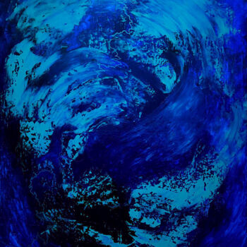 Peinture intitulée "Effets mers (série…" par Sylvie Ferreira, Œuvre d'art originale, Acrylique Monté sur Châssis en bois