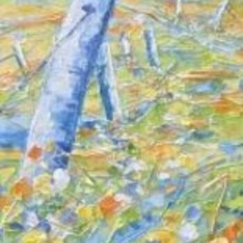 Peinture intitulée "Clé des champs" par Sylvie Gagnon, Œuvre d'art originale, Huile