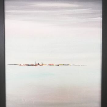 Картина под названием "Horizon 4" - Sylvie Hillion, Подлинное произведение искусства, Акрил