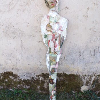 "ange gardien" başlıklı Tablo Sylvie Leymonie tarafından, Orijinal sanat, Petrol