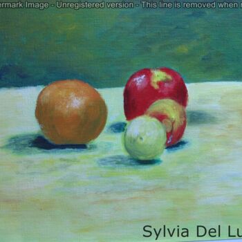 Pittura intitolato "acrylique-13.jpg" da Sylvie Lucas, Opera d'arte originale, Acrilico