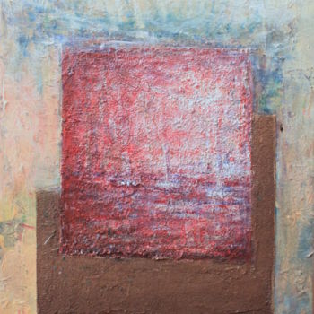 Картина под названием "barques" - Sylvie Ollivier, Подлинное произведение искусства, Масло