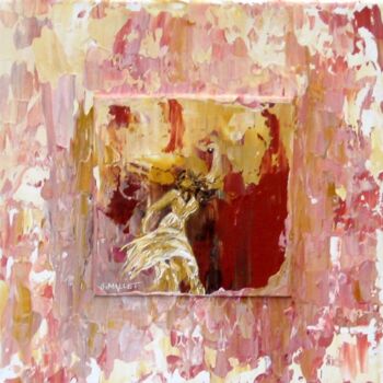 Картина под названием "Dans le vent" - Sylvie Mallet, Подлинное произведение искусства, Акрил