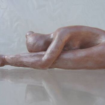 Sculpture intitulée "Danseuse" par Sylvie Roger-Boucher, Œuvre d'art originale, Terre cuite