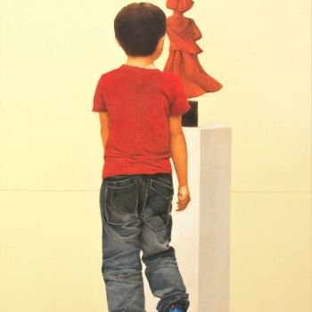 图画 标题为“Le danseur” 由Sylvie Talon, 原创艺术品, 铅笔