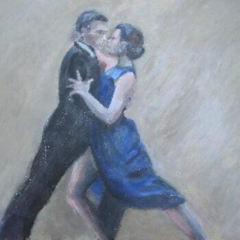 Peinture intitulée "tango" par Sylvie Beuzen, Œuvre d'art originale