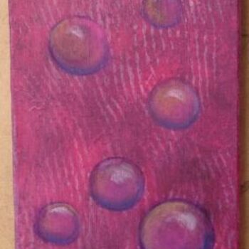 Painting titled "bulles 6" by Sbx, Original Artwork