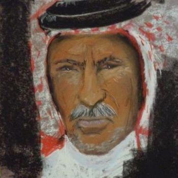 Painting titled "L'Emir" by Sbx, Original Artwork
