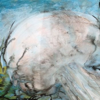 Pintura titulada "méduse atomique" por Sbx, Obra de arte original