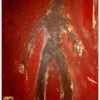 Painting titled "L'HOMME" by Sylvie Del Gallo, Original Artwork