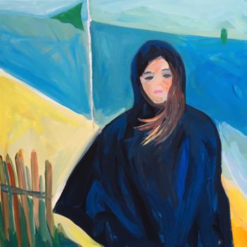Peinture intitulée "LE PHARE" par Sylvie Galard, Œuvre d'art originale, Acrylique