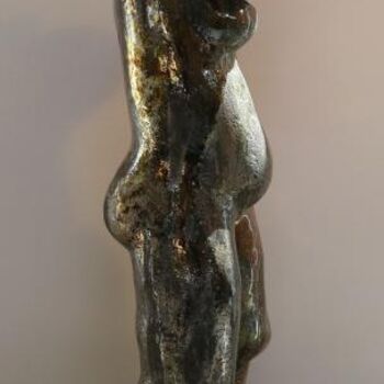 Sculpture intitulée "Ecoute" par Sylviehebrard, Œuvre d'art originale